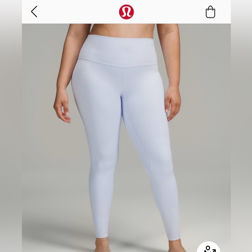 Lululemon Align leggings Pastel Blue